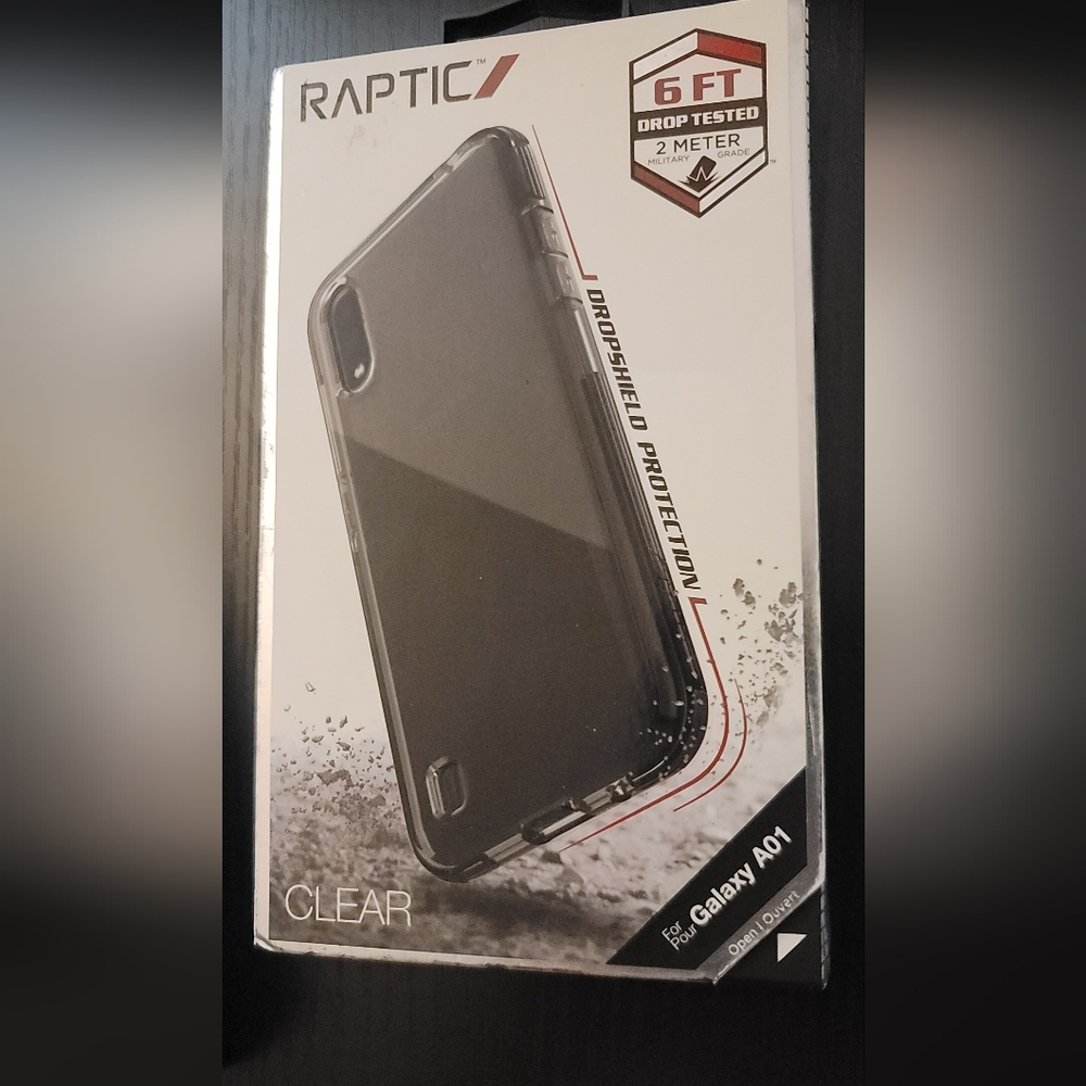 Raptec clear galaxy A01 case